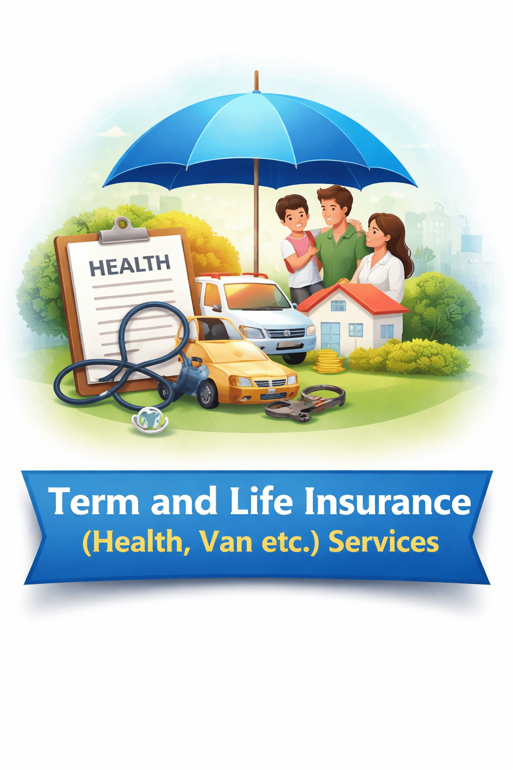 INSURANCE SERVICES (LIFE, HEALTH, VEHICLE)